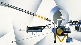 The Voyager Probe Gets a Stylized Tribute